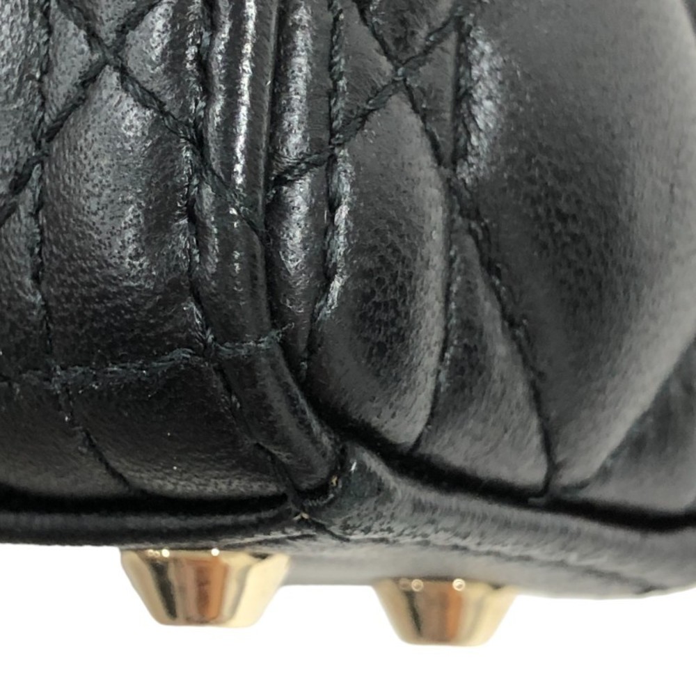 Christian Dior Lady Dior Micro Lambskin Shoulder Bag Black - Picture 14 of 16
